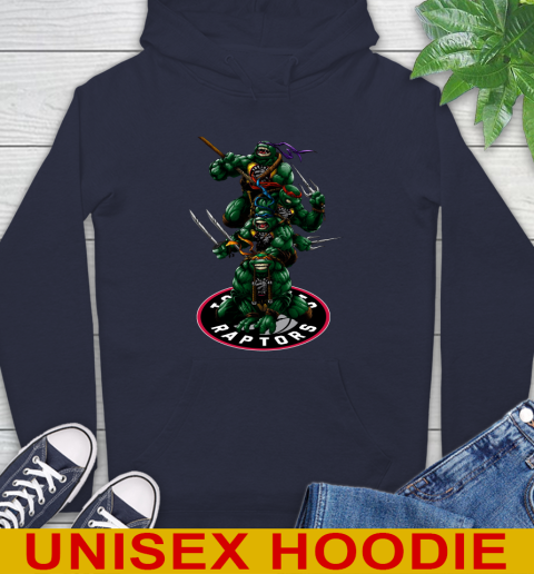 NBA Basketball Toronto Raptors Teenage Mutant Ninja Turtles Shirt Hoodie - Image 5