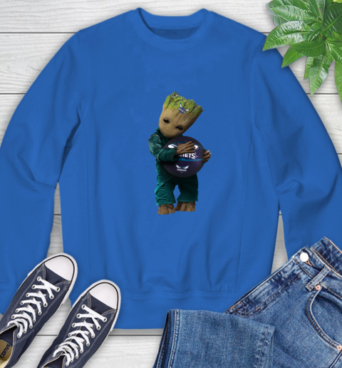 NBA Groot Guardians Of The Galaxy Basketball Sports Charlotte Hornets Sweatshirt 8
