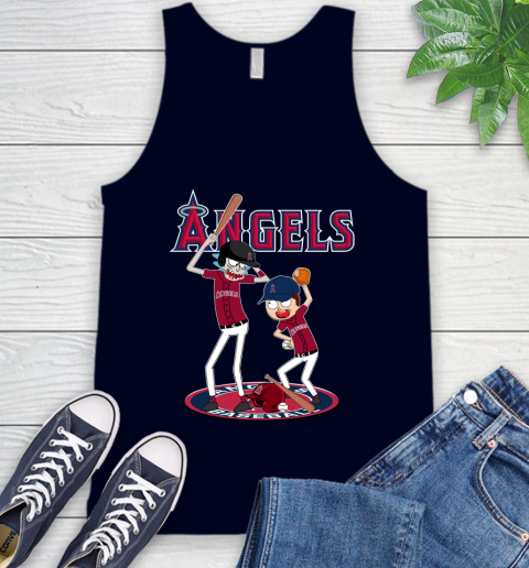 MLB Los Angeles Angels Rick And Morty Baseball 72