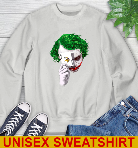 Minnesota Vikings NFL Football Joker Card Shirt Sweatshirt 5