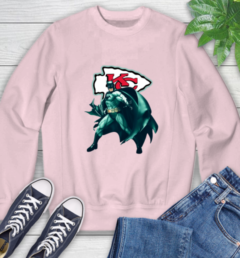 NFL Batman Football Sports Kansas City Chiefs Sweatshirt 9