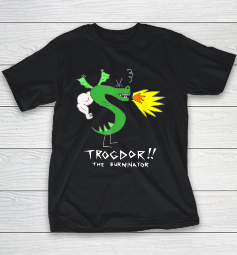 Trogdor The Burninator Meme Funny Game Youth T-Shirt