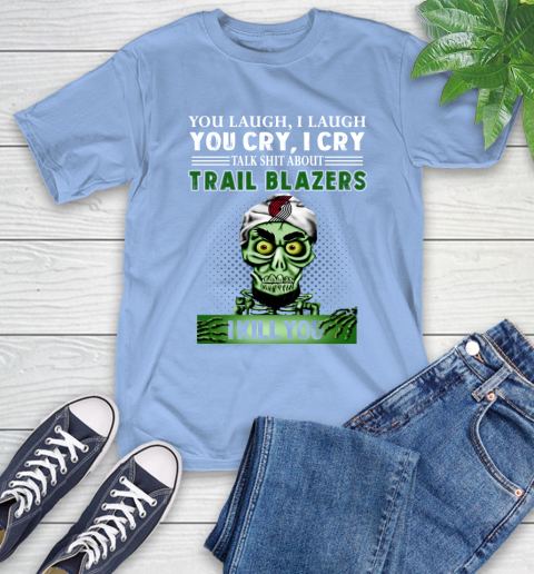 NBA Talk Shit About Portland Trail Blazers I Kill You Achmed The Dead Terrorist Jeffrey Dunham Basketball T-Shirt 12