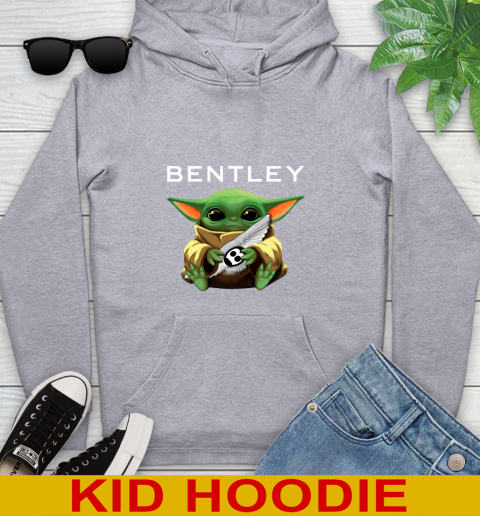 Star Wars Baby Yoda Hugs Bentley Car Shirt 133