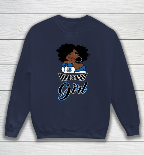Dallas Mavericks Girl NBA Sweatshirt 3