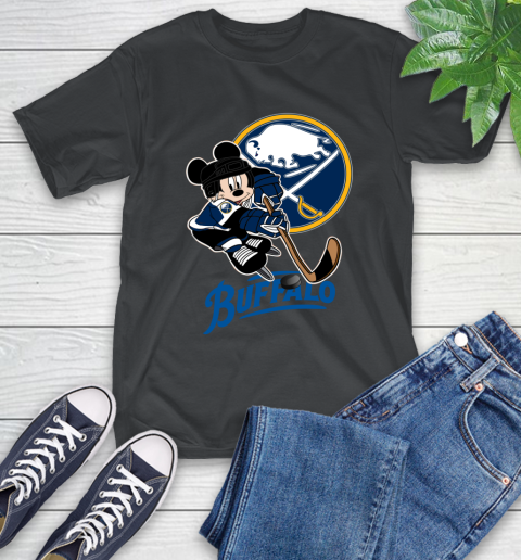 NHL Buffalo Sabres Mickey Mouse Disney Hockey T Shirt T-Shirt 2