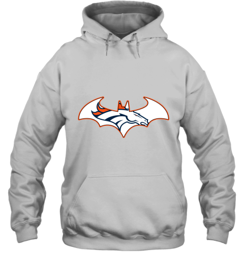 We Are The Denver Broncos Batman NFL Mashup Hoodie
