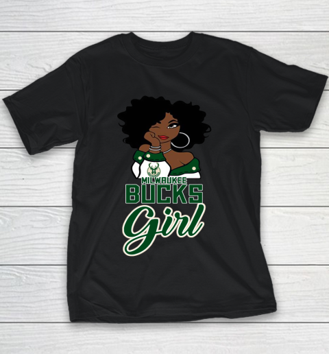Milwaukee Bucks Girl NBA Youth T-Shirt 2
