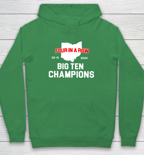 Big Ten Champions Four in a Row 2020 Hoodie 5