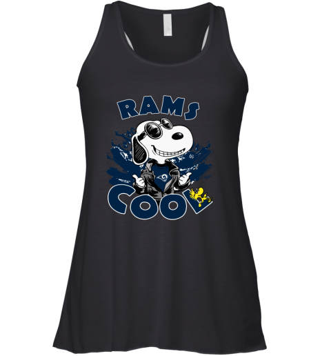 Los Angeles Rams Snoopy Joe Cool We're Awesome Racerback Tank