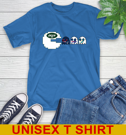 New York Jets NFL Football Pac Man Champion T-Shirt 10 New York Jets NFL Football Pac Man Champion T-Shirt - Image 10