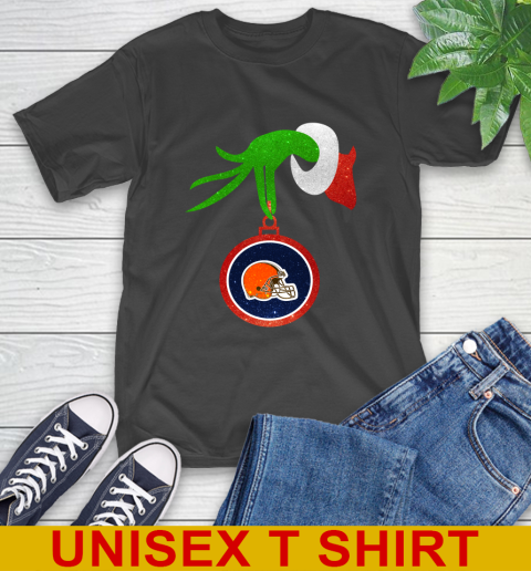 Cleveland Browns Grinch Merry Christmas NFL Football T-Shirt 2