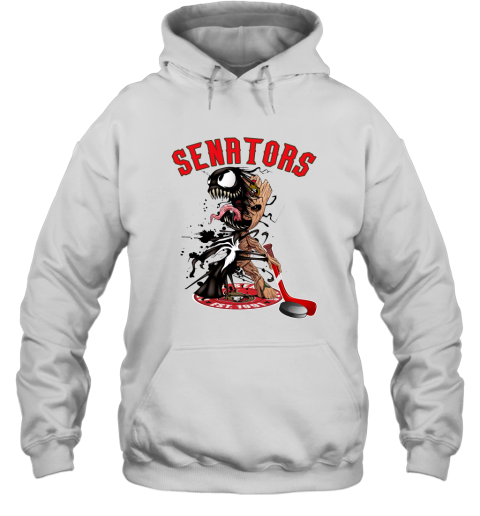NHL Ottawa Senators Custom Name Number Vintage Jersey Pullover Hoodie