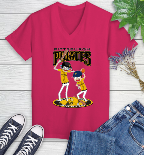 MLB Pittsburgh Pirates Rick And Morty Baseball 85