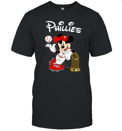 Philadelphia Phillies Mickey Taking The Trophy MLB 2019 Unisex Jersey Tee