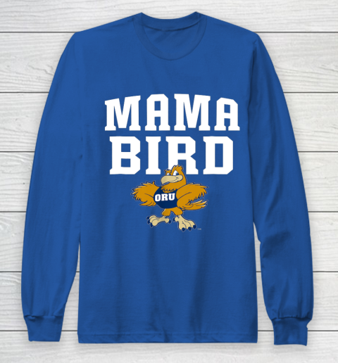 Oral Roberts Golden Eagles Mama Mascot Long Sleeve T-Shirt 6