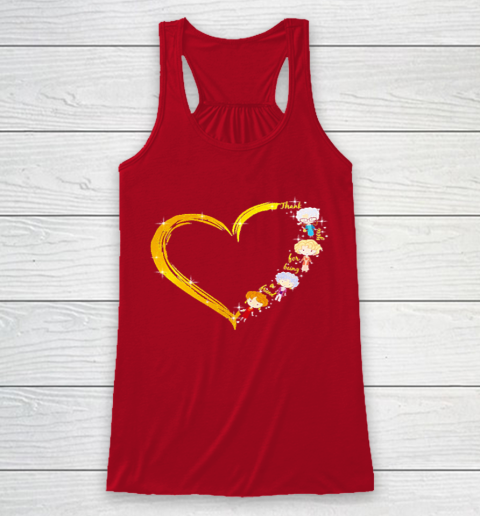 Heart The Golden Girls Thank you for being a friend Racerback Tank 4