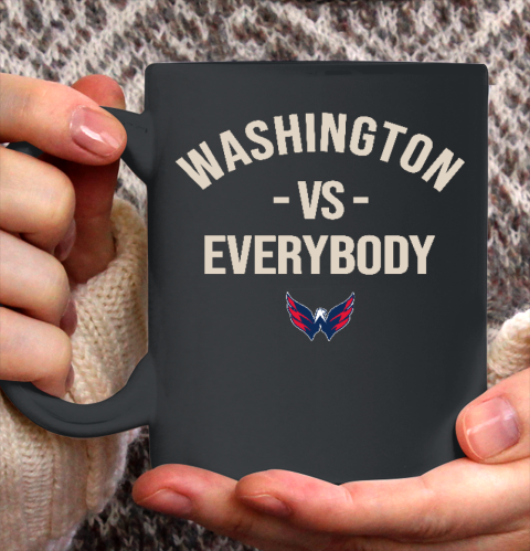 Washington Capitals Vs Everybody Ceramic Mug 11oz