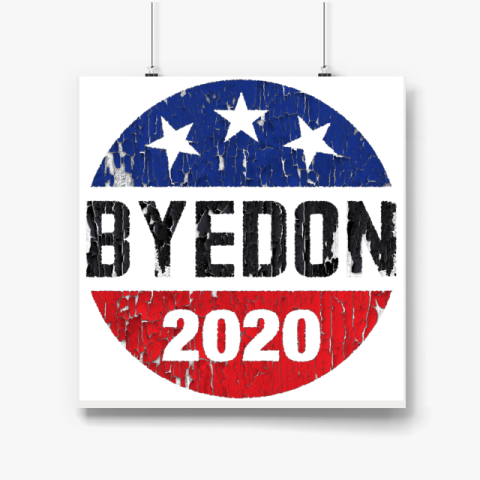 Byedon 2020 White Poster