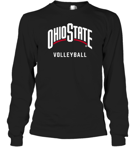Ohio State Buckeyes Volleyball Black Long Sleeve T-Shirt