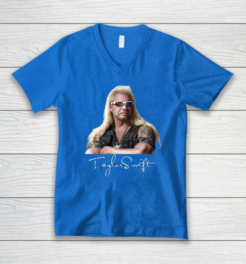 Taylor Swift Dog The Bounty Hunter Tee V-Neck T-Shirt 4