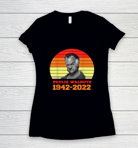 Paulie Walnuts 1942 2022 Women's V-Neck T-Shirt