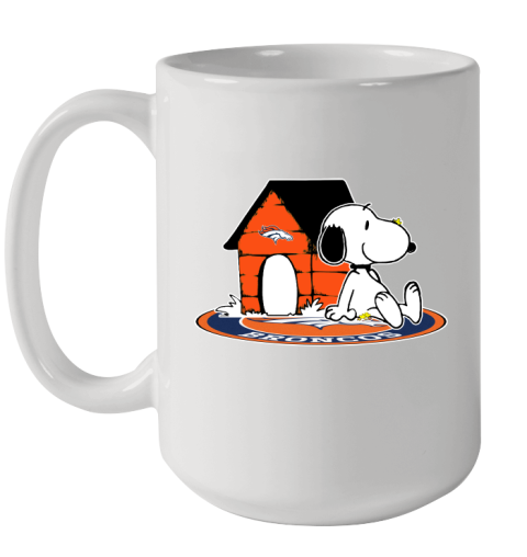 NFL Football Denver Broncos Snoopy The Peanuts Movie Shirt Ceramic Mug 15oz