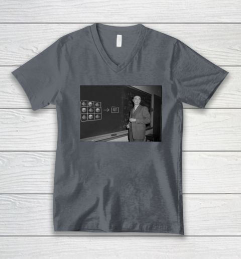 Funny Nuclear Equations Oppenheimer Minecraft V-Neck T-Shirt 3