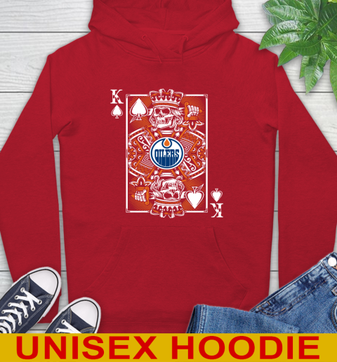 Edmonton Oilers NHL Hockey The King Of Spades Death Cards Shirt Hoodie 10