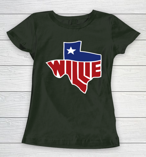 Willie Nelson shirt Willie's Texas Women's T-Shirt 4