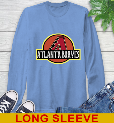 MLB Atlanta Braves Jurassic Park Dinosaur Movie Baseball Sports 68