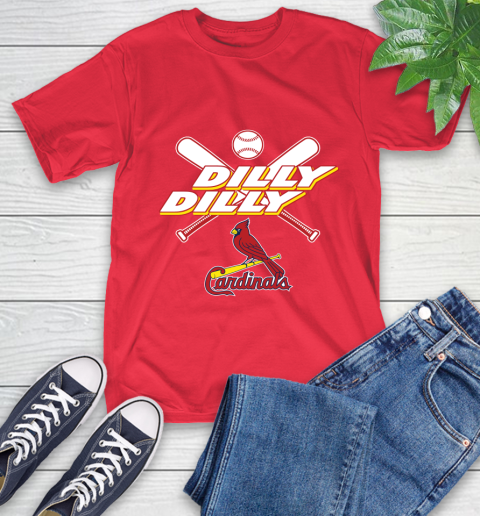 MLB St.Louis Cardinals Dilly Dilly Baseball Sports T-Shirt 10