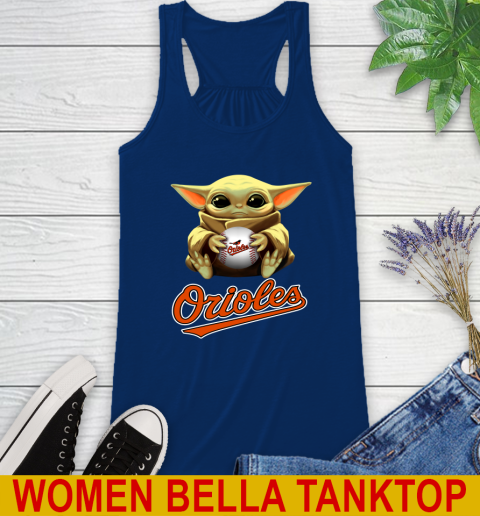MLB Baseball Baltimore Orioles Star Wars Baby Yoda Shirt 45