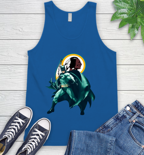 NFL Batman Football Sports Washington Redskins Tank Top 5