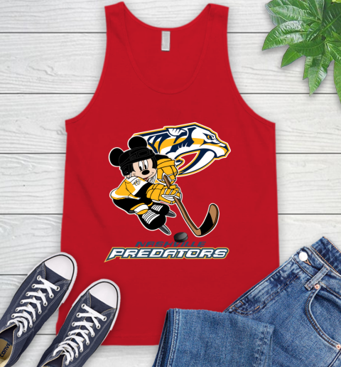 NHL Nashville Predators Mickey Mouse Disney Hockey T Shirt Tank Top 6