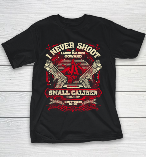Veteran Shirt Gun Control I Never Shoot Youth T-Shirt
