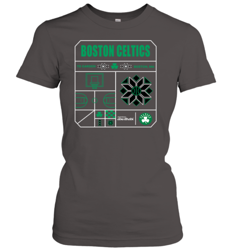 fyje boston celtics experience abu dhabipremium ladies t shirt 20 front charcoal
