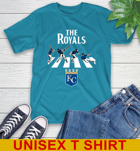 MLB Baseball Kansas City Royals The Beatles Rock Band Shirt T-Shirt 9