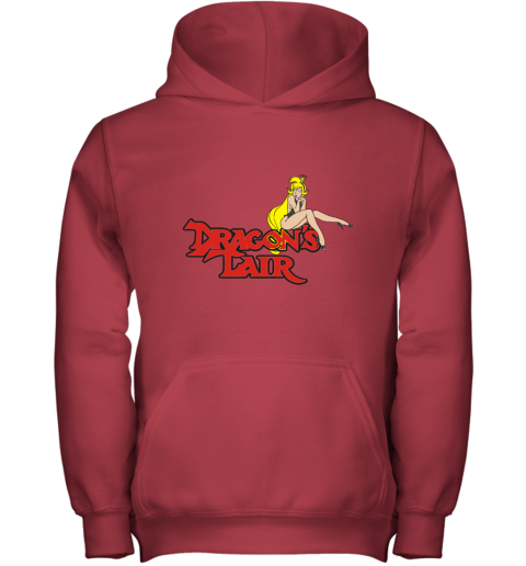 ibkv dragons lair daphne baseball shirts youth hoodie 43 front red