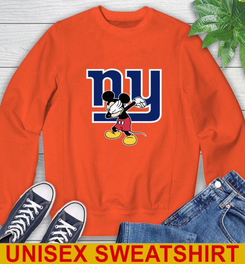 New York Giants NFL Football Dabbing Mickey Disney Sports Sweatshirt 4
