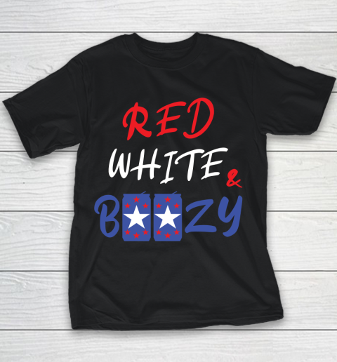 Independence Day 4th Of July Red White Youth T-Shirt