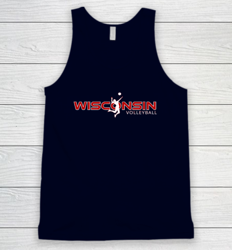 Wisconsin Volleyball Shirt WI Court Game The Badger State Souvenir Tank Top 2