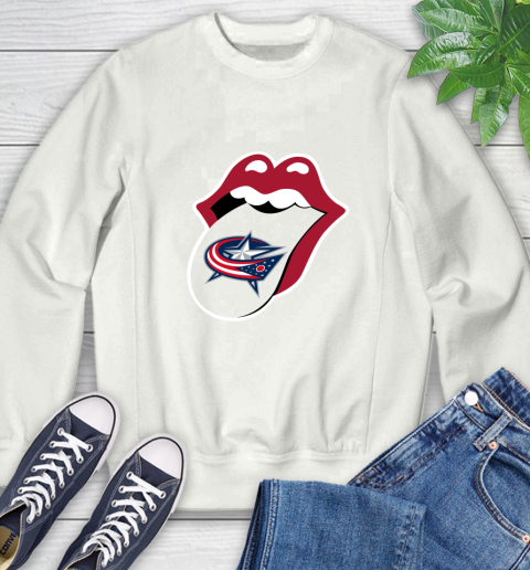 Columbus Blue Jackets NHL Hockey Lips I Root For My Team Adoring Fan 25