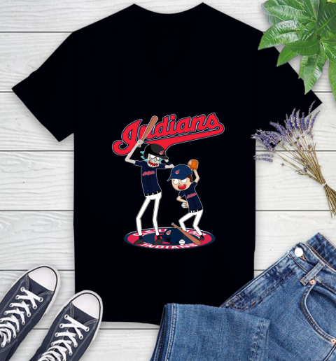 MLB Cleveland Indians Rick And Morty Baseball 78