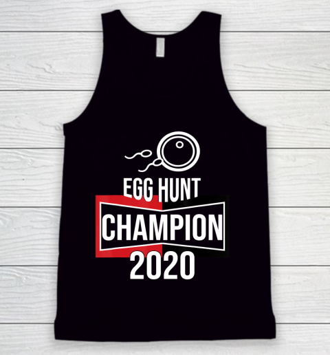 Father gift shirt Announcement Egg Hunt Champion 2020 Dad Father's Day Funny T Shirt Tank Top