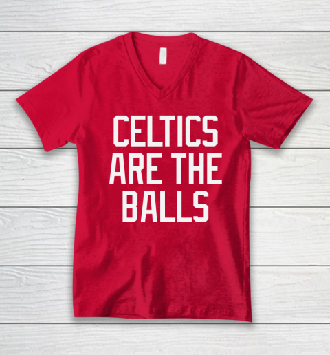 Celtics Are The Balls 2022 V-Neck T-Shirt 5