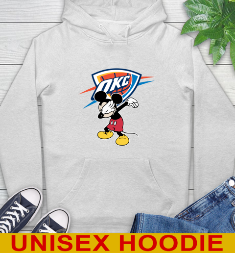 Oklahoma City Thunder NBA Basketball Dabbing Mickey Disney Sports Hoodie