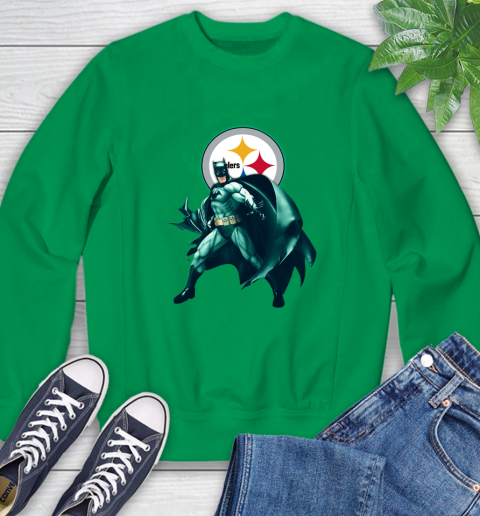 NFL Batman Football Sports Pittsburgh Steelers Sweatshirt 6