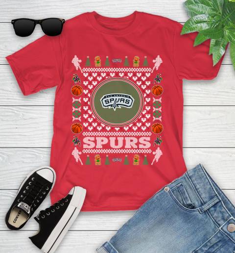San Antonio Spurs Merry Christmas NBA Basketball Loyal Fan Ugly Shirt 112