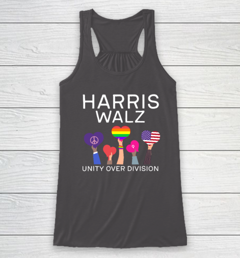 Harris Waltz 2024 Unity Over Division Racerback Tank 6